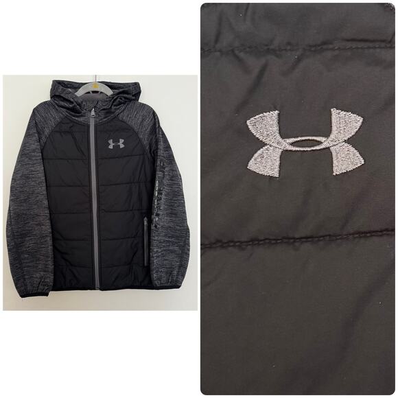 Under Armour Other - Under Armour Day Trekker Hybrid Jacket in Black/Gray